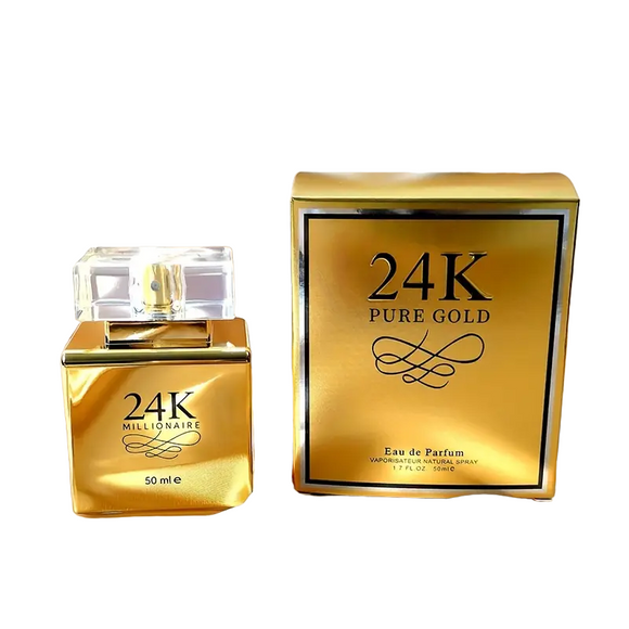NNETM Eternal Bloom 24K Gold Eau De Parfum for Women - 50ml