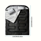 NNETM Double Sleeping Bag for Camping and Hiking Couples