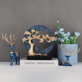 NNETM Winter Wonderland Wonders: 2 Festive Reindeer Figurines