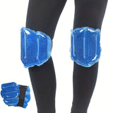 NNETM Knee Ice Pack Wrap with Adjustable Strap
