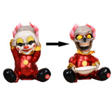 NNETM Talking Skull Clown Halloween Decoration