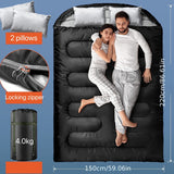 NNETM Double Sleeping Bag for Camping and Hiking Couples