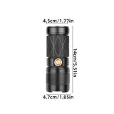 NNETM Tactical Flashlight Rechargeable Zoomable 8 Modes