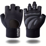 NNETM Full Palm Fitness Gloves Wrist Wrap Support