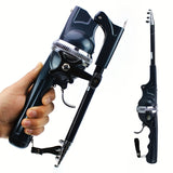 NNETM Fishing Rod with Built-in Reel and Line