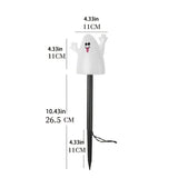 NNETM 5 In 1 Ghostly Glow Solar Ground Light