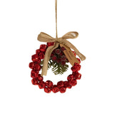 NNEOBA Christmas Bell Pendant Tree Wreath Door Hanging Decor