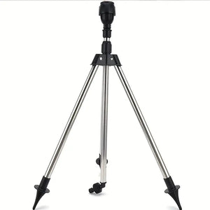 NNETM 360 Rotary Irrigation Sprinkler Set with Tripod Telescopic Support