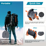 NNETM Adjustable Portable Camping Toilet with Storage Bag