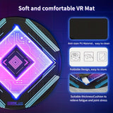 NNETM VR Gaming Floor Mat Anti-Slip Motion Simulation Pad