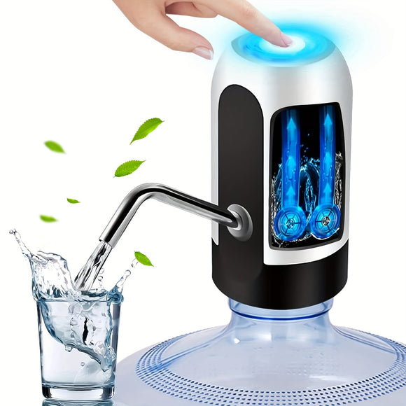 NNETM USB Rechargeable Electric Water Bottle Pump
