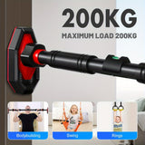 NNETM Heavy-Duty Door Pull-Up Bar