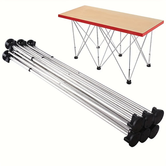 NNETM 6-Leg Outdoor Workbench with Carry Bag