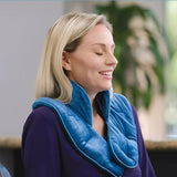 NNETM Weighted Neck and Shoulder Wrap - Hot & Cold Therapy(Blue)