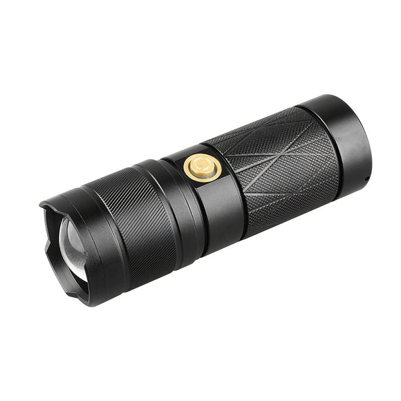 NNETM Tactical Flashlight Rechargeable Zoomable 8 Modes