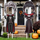 NNETM Halloween Vampire Yard Stake Sign (2pcs)