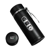 NNEOBA Thermos Bottle with LED Display Stainless Steel