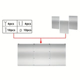 NNETM 3 Panels Patio Heater Reflector Shield - Enhance Your Outdoor Heating Experience