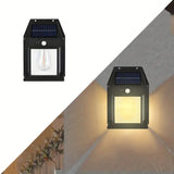 NNETM Solar Wall Lanterns Outdoor with 3 Modes