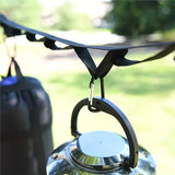 NNETM Camping Gear Storage Strap with 19 Buckles