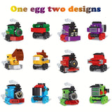 NNETM 6pcs Easter Train Building Blocks Toys for Kids