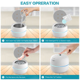 Ultrasonic Cleaner Machine – 200ml Cleaning Device for Dentures, Aligners, Retainers, Jewelry & Watches