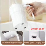 NNEOBA 380ML Self-Stirring Electric Coffee Mug Black and White Cup
