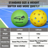 NNETM Foam Pickleballs Training Set (6-Pack)