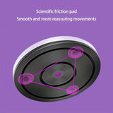 NNETM Dynamic Waist Twisting Plate & Foot Massage Twist Board - Purple