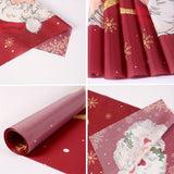 Santa Claus Christmas Table Runner Polyester