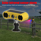NNETM Solar Motion Alarm with Strobe Lights