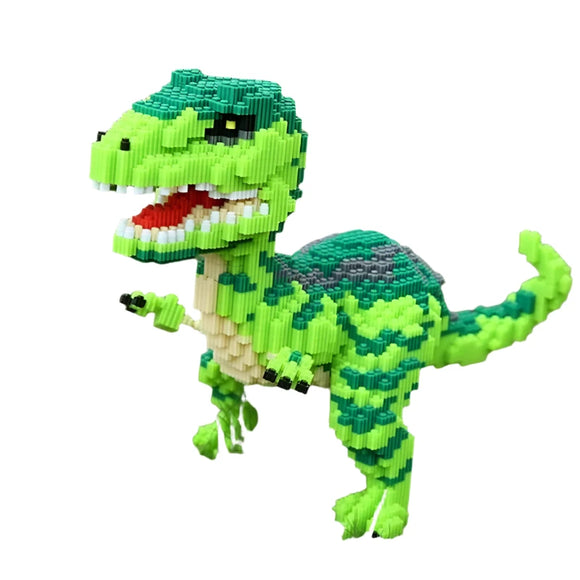 NNEOBA Dinosaur Building Block Toy (Green)