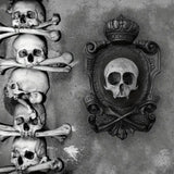 NNETM Gothic Skull Wall Hanging Decor - Resin Pendant