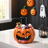 NNETM Pumpkin Resin Soap Dispenser Freestanding