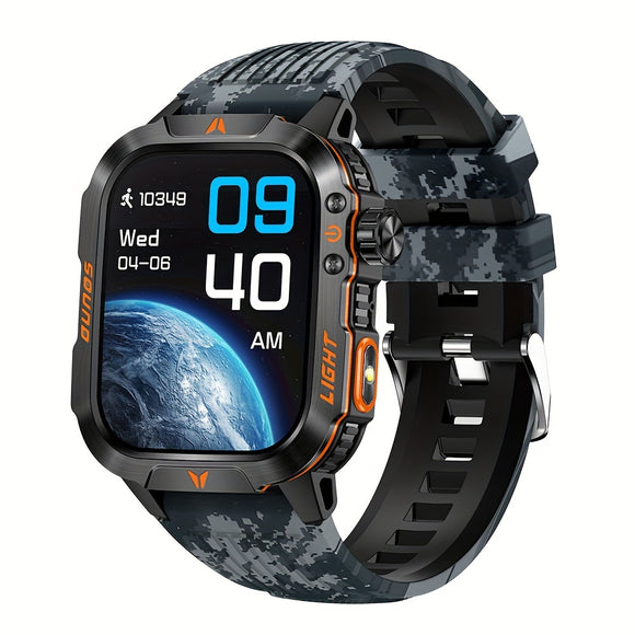 NNETM Outdoor Smartwatch with Compass and Fitness Tracker