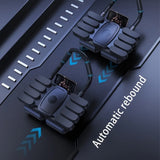 NNETM Automatic Rebound Ab Wheel with Mobile Holder