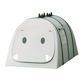 NNETM Green Dinosaur Oxford Cloth Kids Tent with Net