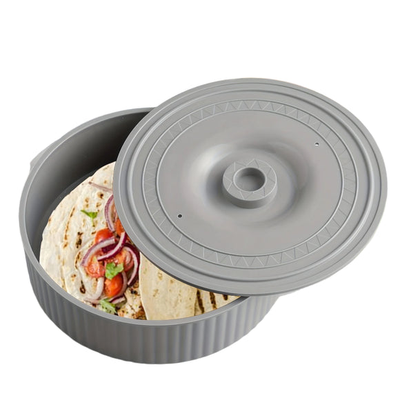 NNETM Tortilla Warmer Microwave Safe with Lid