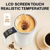 304 Stainless Steel Automatic Stirring Coffee Mug