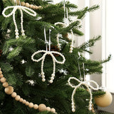 Christmas Tree Bows 12pcs Decorative Twist-Tie Bows