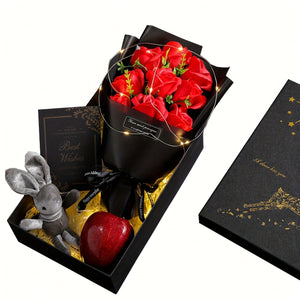 NNETM Eternal Rose Bouquet (9 pcs)