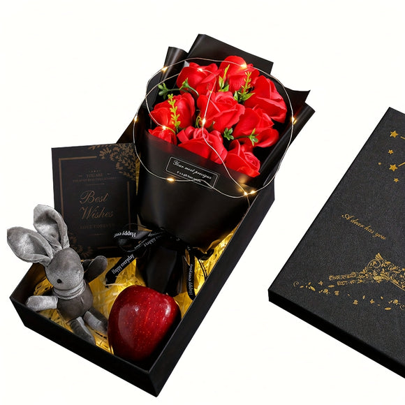 NNETM Eternal Rose Bouquet (9 pcs)