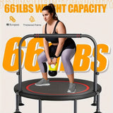NNETM Mini Trampoline with Safety Pad