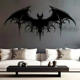 NNETM Victorian Gothic - Giant Majestic Bat Metal Wall Art