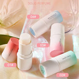 NNETM Solid Stick Portable Pocket Women Refreshing Floral Fragrance Solid Perfume