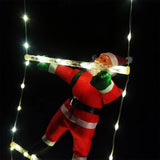NNEOBA 3M Santa Claus Climbing Ladder with Warm Lights