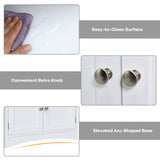 NNECW Storage Cabinet Display Shelf with Durable Material for Bathroom