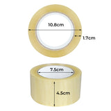 6 Rolls Packing Packaging Tape 45mmx75m-1910112292322807810