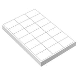 100 Sheet A4 Label White Matte Self Adhesive Sticker-1937319818583740416
