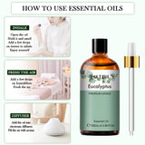 NNETM Lemongrass Essential Oil 100ml for Diffusers & Humidifiers